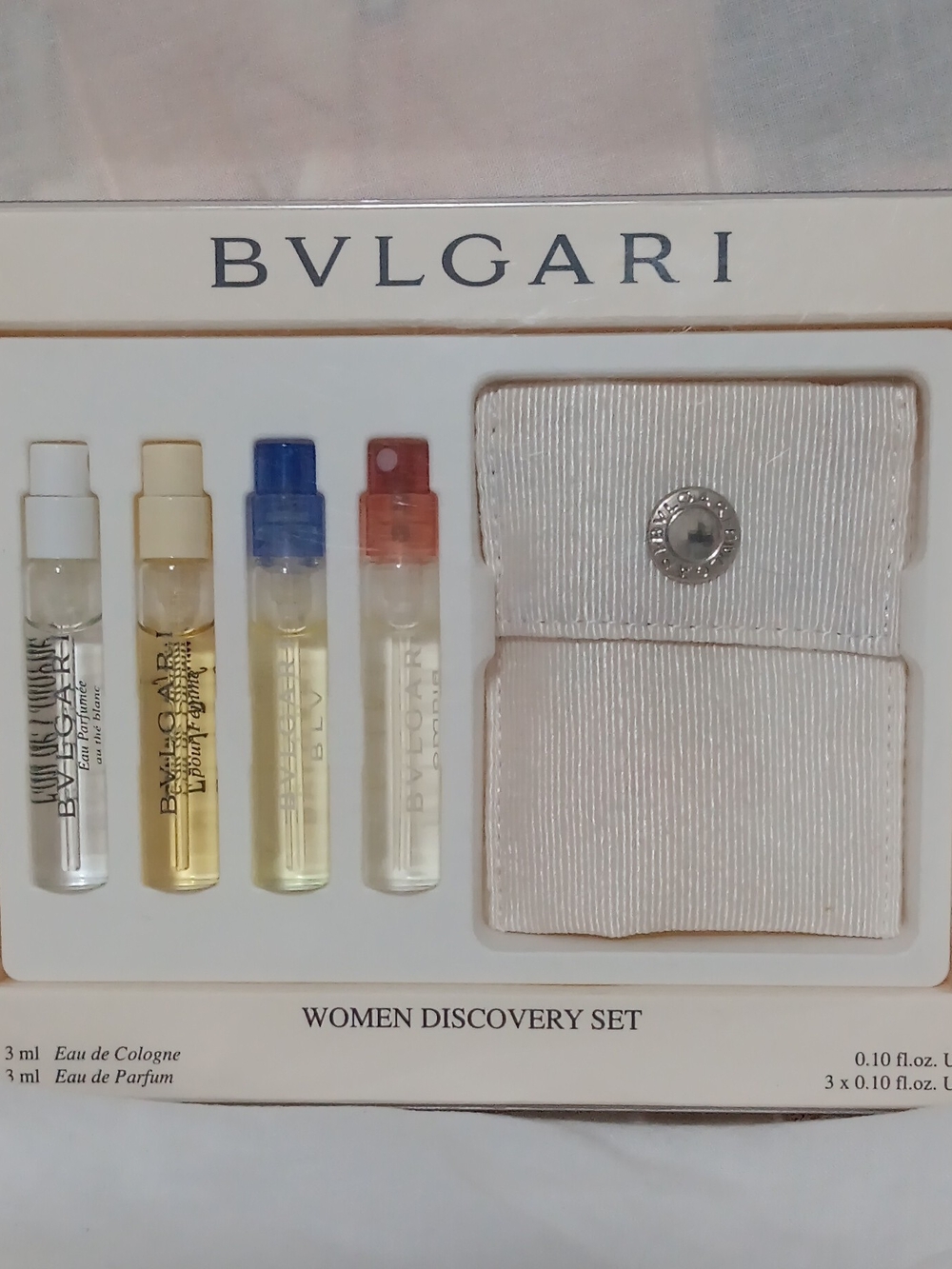 BVLGARI ORIGINAL FORMULA - Women Discovery Set Fragrance Set - NEW